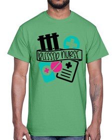 Blessed Nurse Style Style 627#- nurse- Cotton Tee