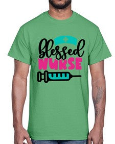 Blessed Nurse Style Style 630#- nurse- Cotton Tee