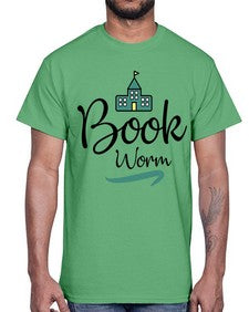 Book Worm 26#- librarian- Cotton Tee
