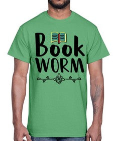Book Worm 27#- librarian- Cotton Tee