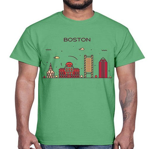 Boston 481#- cities- Cotton Tee