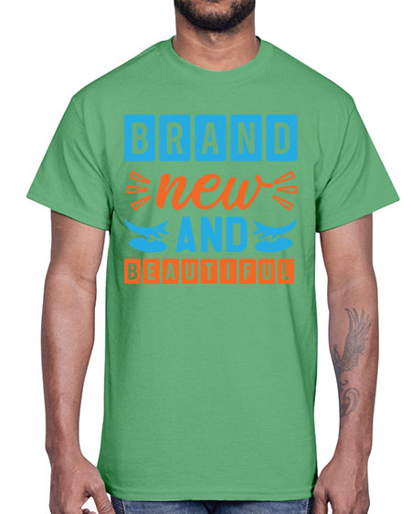 Brand New and Beutiful Style 47#- baby shower- Cotton Tee
