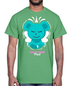 Calm Your Mind 189#- yoga- Cotton Tee