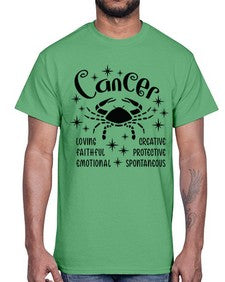Cancer 144#- cancer- Cotton Tee