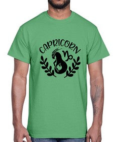 Capricorn 192#- capricorn- Cotton Tee