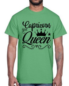 Capricorn queen 196#- capricorn- Cotton Tee