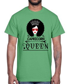 Capricorn queen 197#- capricorn- Cotton Tee
