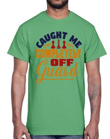 Caught me completely off guard 64#- chess- Cotton Tee