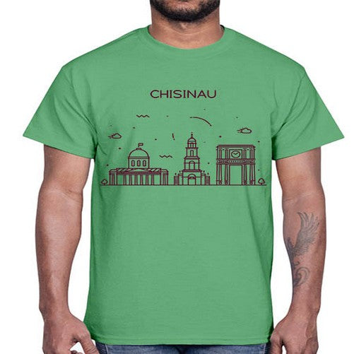 Chisinau 577#- cities- Cotton Tee