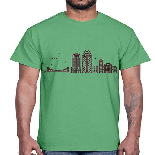 CincinnatiOH 589#- cities- Cotton Tee