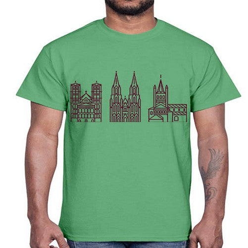 Cologne 594#- cities- Cotton Tee