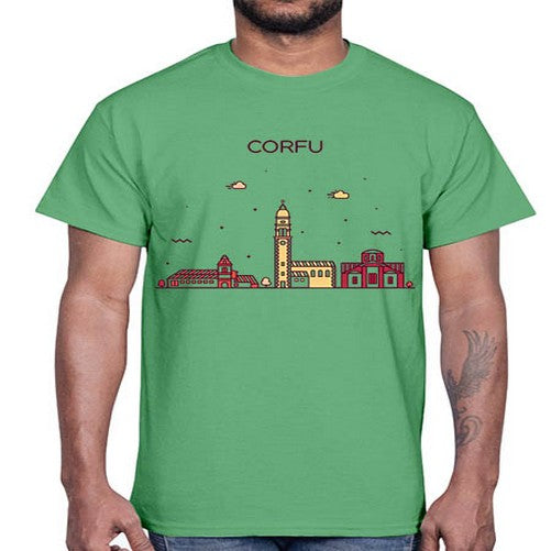Corfu 629#- cities- Cotton Tee