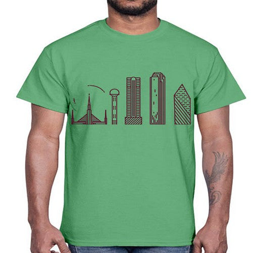 Dallas 644#- cities- Cotton Tee