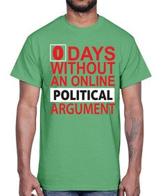 Days Without an online 80#- internet- Cotton Tee