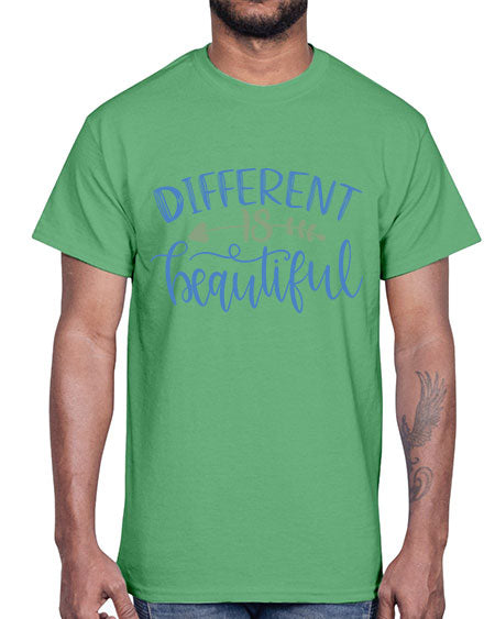 Different Is Beautiful 22#-  fashion- Cotton Tee