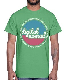 Digital Nomad is Everything 21#- internet- Cotton Tee
