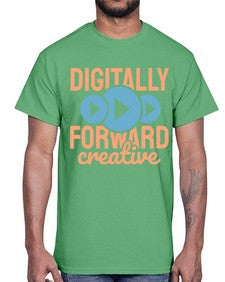 Digitally Forward Creative 17#- internet- Cotton Tee