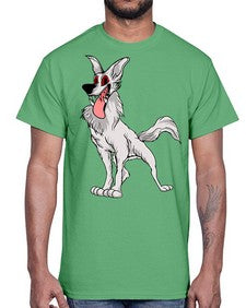 dog 109#- dogs- Cotton Tee