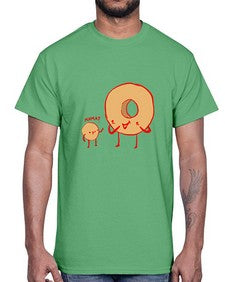 Donuts 5#- cartoon food- Cotton Tee