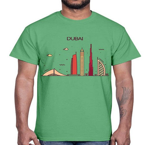 Dubai 688#- cities- Cotton Tee