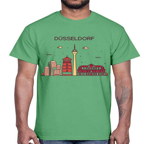 Dusseldorf 698#- cities- Cotton Tee