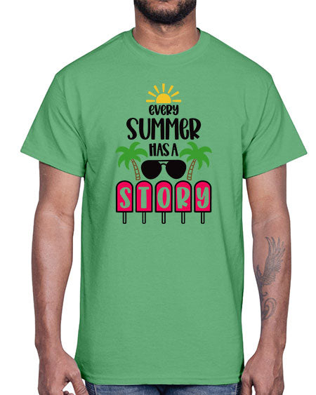 Every Summer Has A Story Style 46#- summer- Cotton Tee