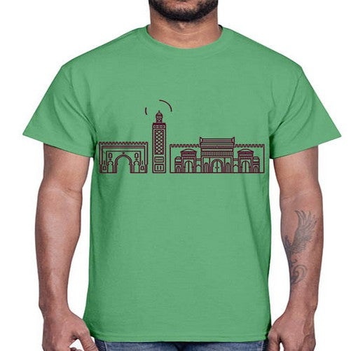Fez 719#- cities- Cotton Tee