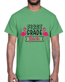 First Grade Flock 136#- first grade- Cotton Tee