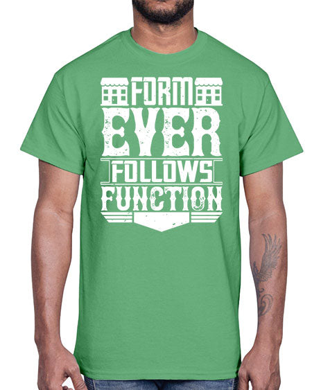 Form ever follows function Style 163#- architect- Cotton Tee