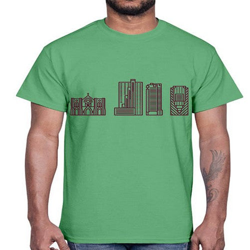 FortWorth 739#- cities- Cotton Tee