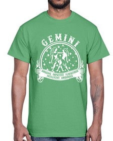 Gemini 10#- gemini- Cotton Tee