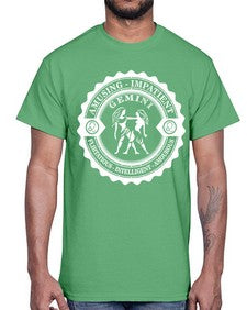 Gemini 12#- gemini- Cotton Tee