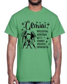 Gemini 217#- gemini- Cotton Tee