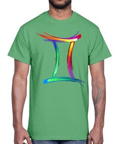Gemini 222#- gemini- Cotton Tee