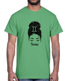 Gemini woman- gemini- Cotton Tee