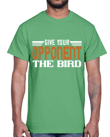 Give your opponent the bird 2268#- badminton- Cotton Tee