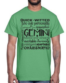 Gmini 567#- gemini- Cotton Tee