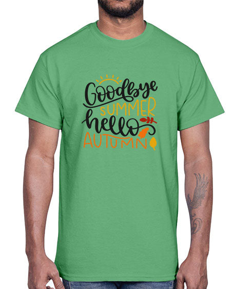 Goodbye summer hello autumn 99#- summer- Cotton Tee