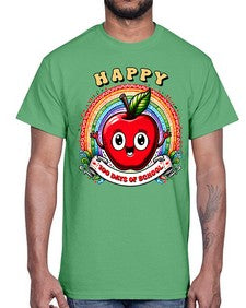 Happy one hundred Days Of School 246#- one hundred days- Cotton Tee