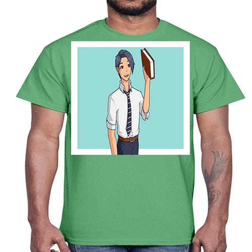 Happy teacher 185#- anime- Cotton Tee