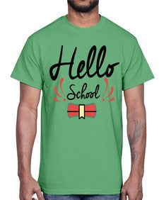 Hello School 319#- general school- Cotton Tee