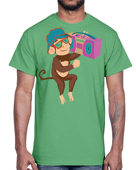 Hiphop Monkey 6#- monkey- Cotton Tee