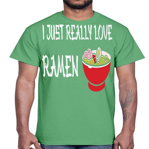 I Just Love Ramen Japanese Anime 238#- anime- Cotton Tee