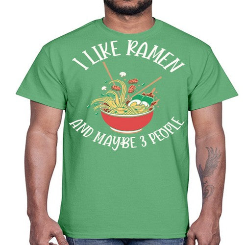 I Like Ramen Japanese Noodles 239#- anime- Cotton Tee