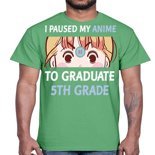 I Paused My Anime To Anime 243#- anime- Cotton Tee