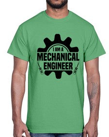 I am a mechanical Style 849#- engineer- Cotton Tee