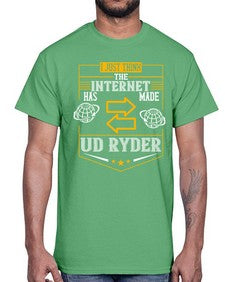 I just think the Internet has made us ryder 75#- internet- Cotton Tee