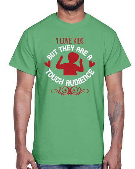 I love kids but they are a tough audience Style 101#- kids- Cotton Tee