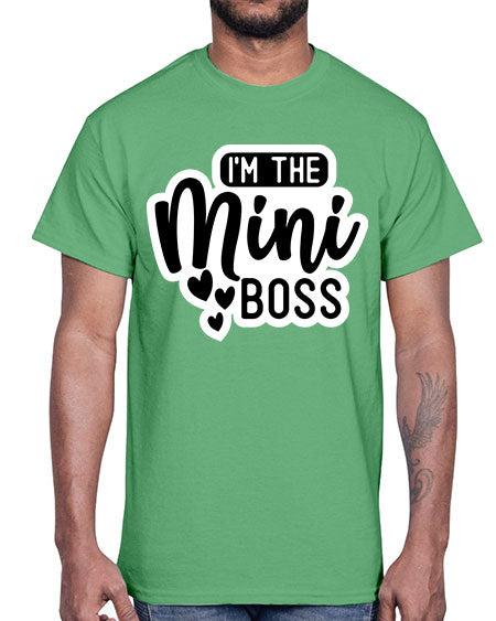 Im The Mini Boss 350#- baby- Cotton Tee