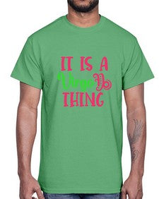 It is a virgo thing 260#- virgo- Cotton Tee